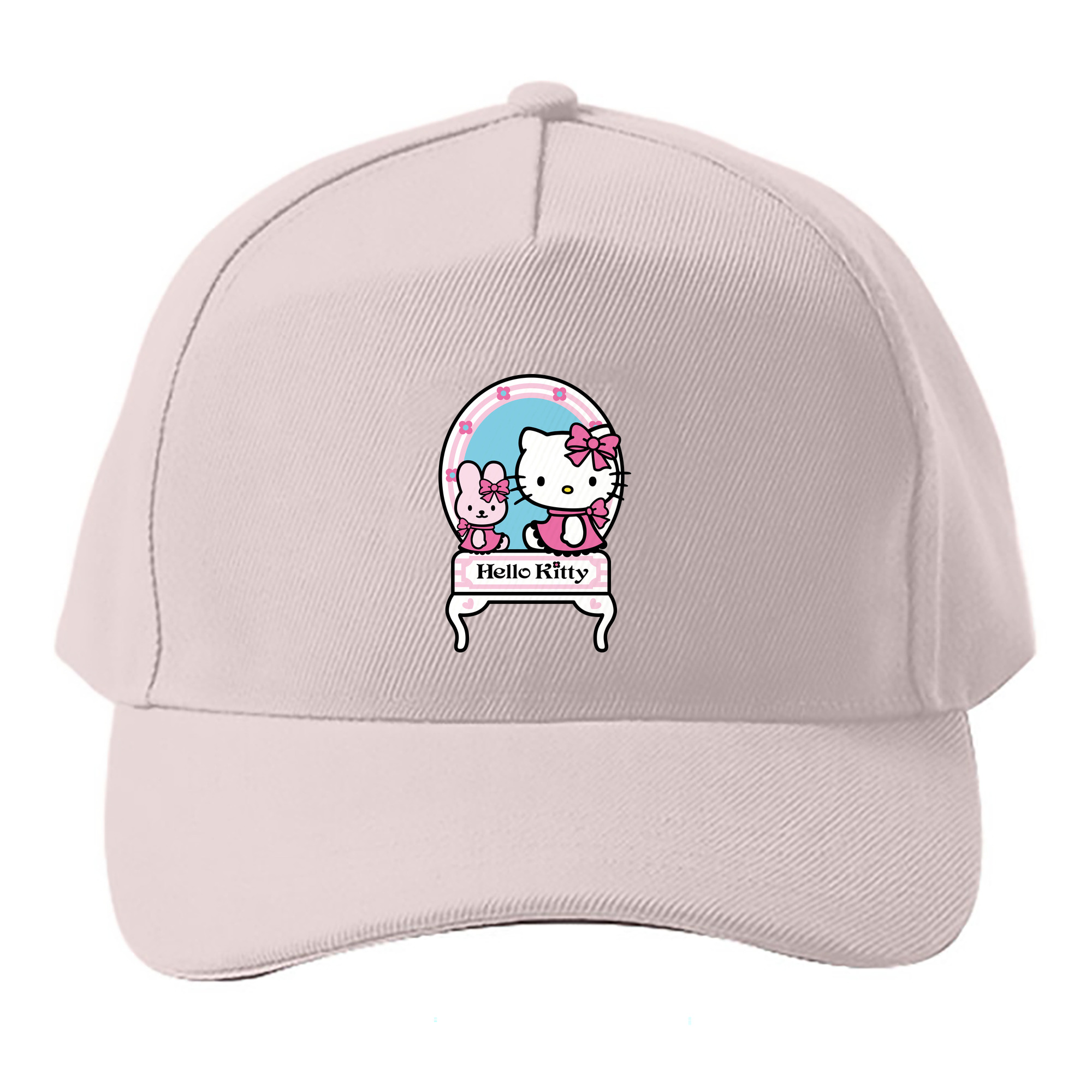 （画像用） Hello Kitty ハローキティ ベースボールキャップ 綿100％ 男女兼用 帽子 スポーツ